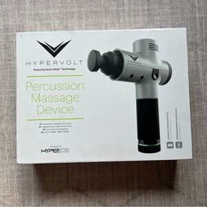 Hyperice Hypervolt Percussion Massage Gun Device (Silver) w/ Original Box